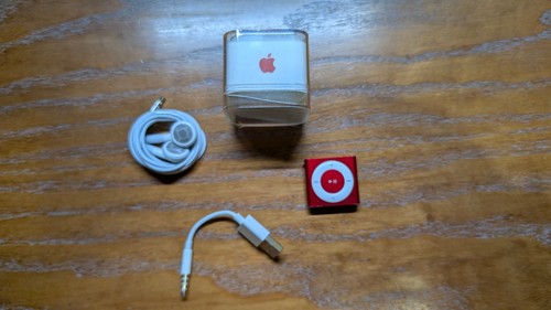 Apple ipod shuffle red - ipod, 2
